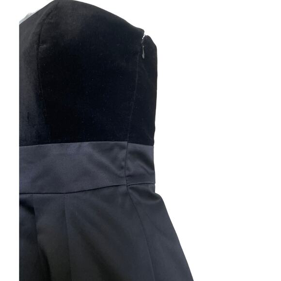 Banana Republic Women Mini Sheath Dress 2 Black Cocktail Dressy‎ Whimsygoth Y2K - Picture 4 of 11